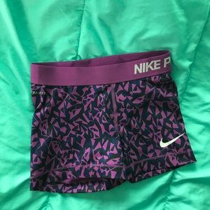 Nike pro running shorts